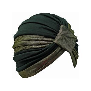 Gold Trim Fashion Turban Head Wrap For Women